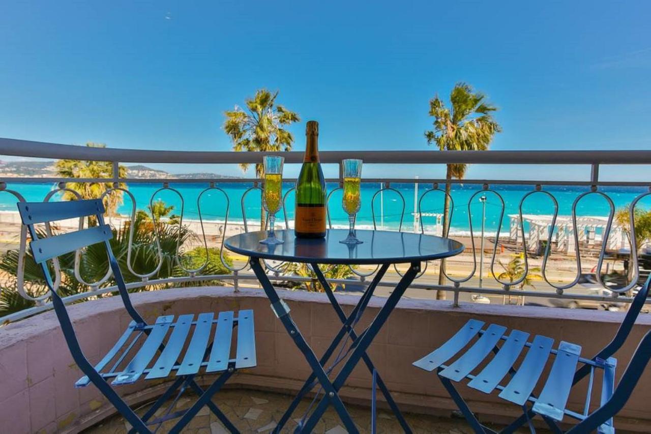 Sea Front - Panoramic View With Terrace - 85 M Nizza